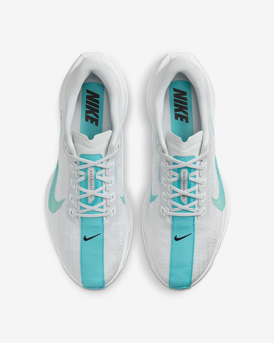 Chaussure de running sur route Nike Pegasus Plus pour homme - Pure Platinum/Blanc/Noir/Dusty Cactus