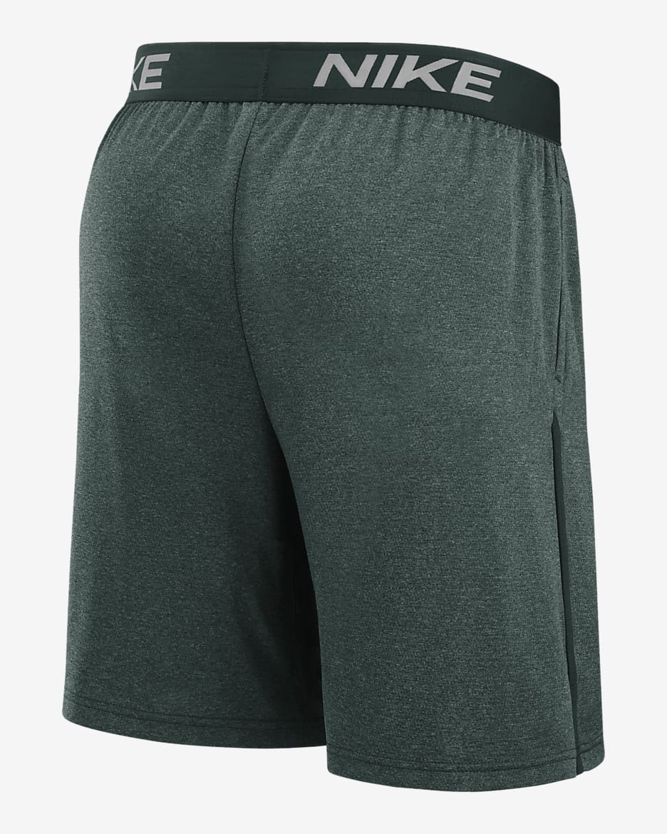 Colorado Rockies City Connect Practice Men's Nike Dri-FIT MLB Shorts - Hunter Green