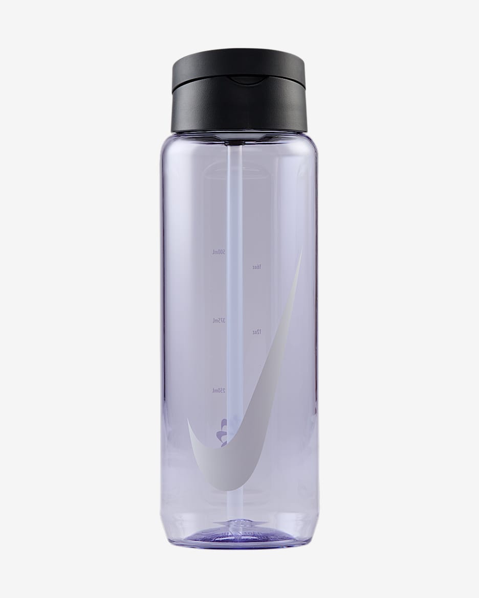Borraccia Tritan Straw Nike Recharge (710 ml) - Light Thistle/Nero/Bianco
