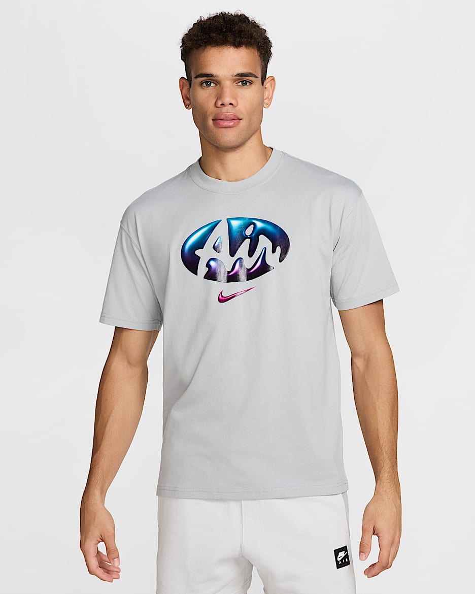 Playera Max90 para hombre Nike Sportswear - Plata liso