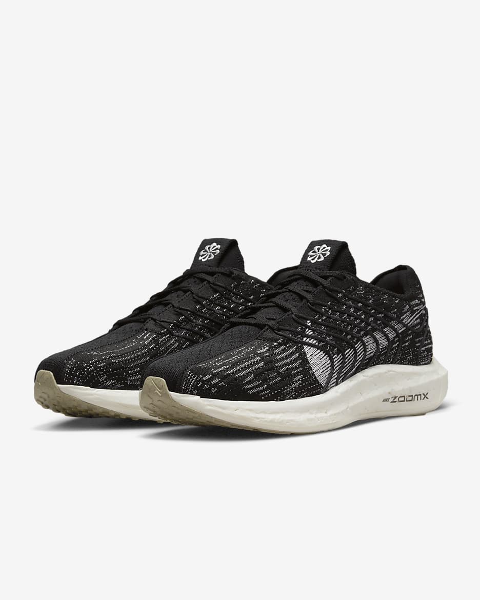 Tenis de correr en pavimento para hombre Nike Pegasus Turbo - Negro/Sombrío apagado/Sésamo/Vela