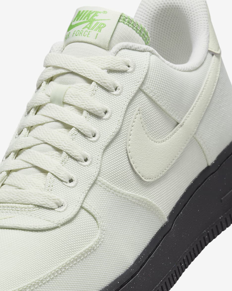 Nike Air Force 1 '07 LV8 Herrenschuh - Sea Glass/Schwarz/Chlorophyll/Sea Glass