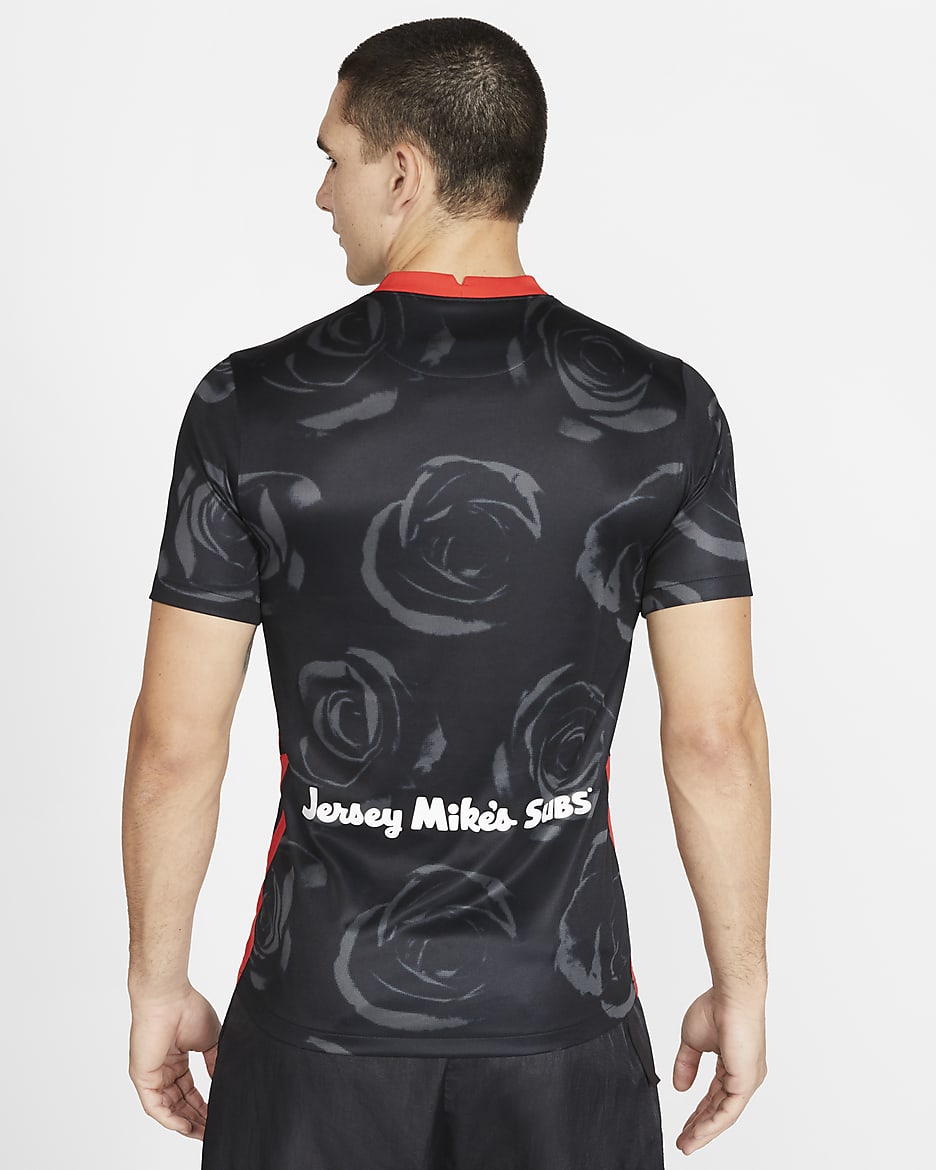 Jersey de fútbol del Portland Thorns FC local 2020 Stadium para hombre - Negro/Rojo reto