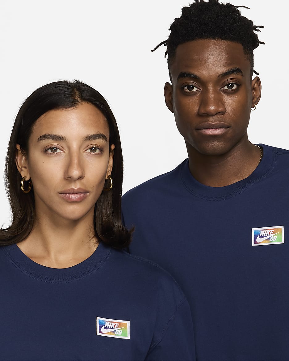 Nike SB Skate T-Shirt - Midnight Navy