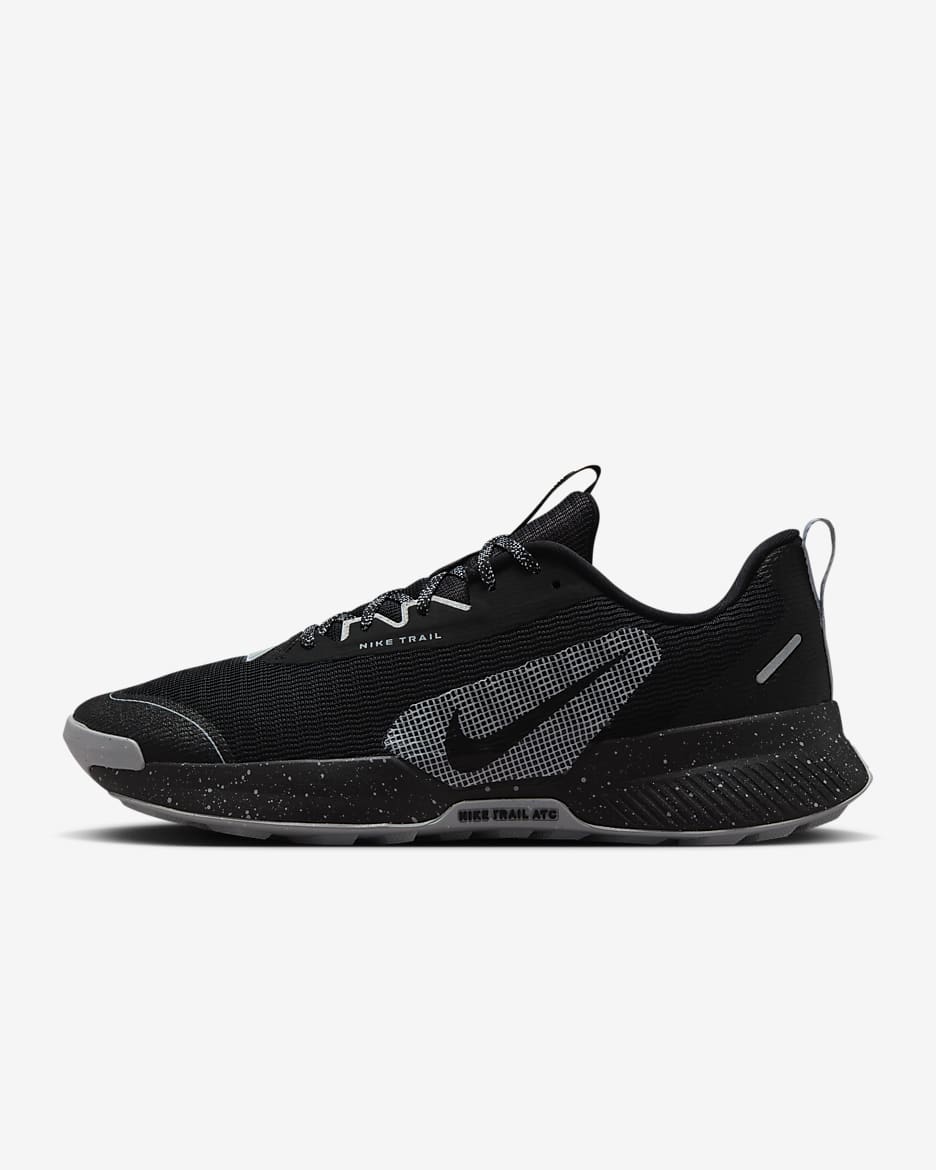 Nike Juniper Trail 3 Men's Trail-Running Shoes - Black/Wolf Grey/Photon Dust/Black