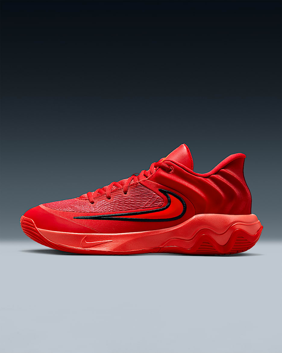 Giannis Immortality 4 Basketball Shoes - University Red/Light Crimson/Gym Red/Bright Crimson