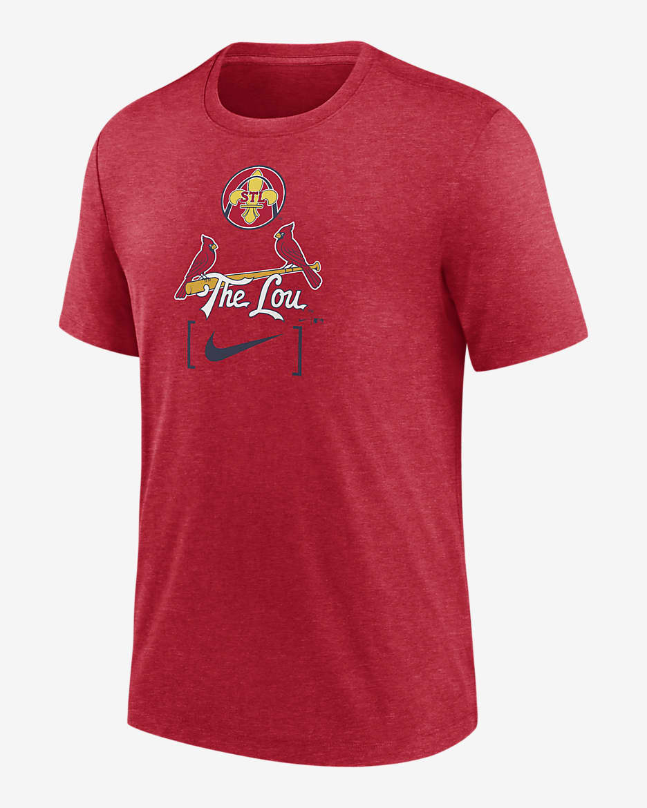 St. Louis Cardinals City Connect Men's Nike MLB T-Shirt - Navy