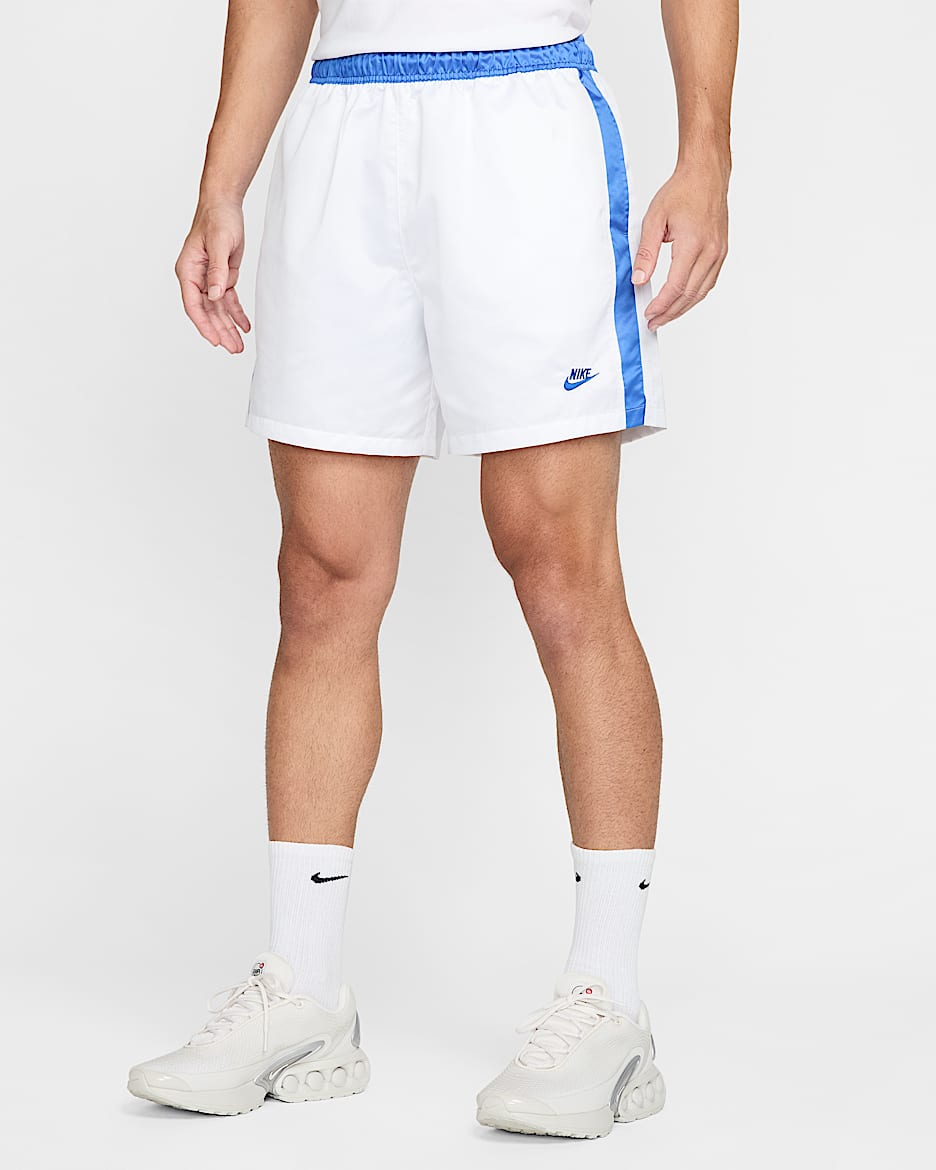 Shorts de fútbol para hombre Nike Sportswear Club - Blanco/Royal juego/Royal juego