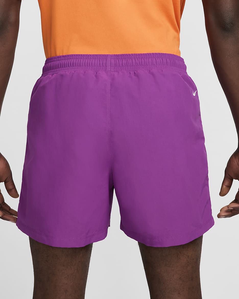 Nike ACG 'Reservoir Goat' Men's Shorts - Bold Berry/Safety Orange/Dark Raisin/Summit White