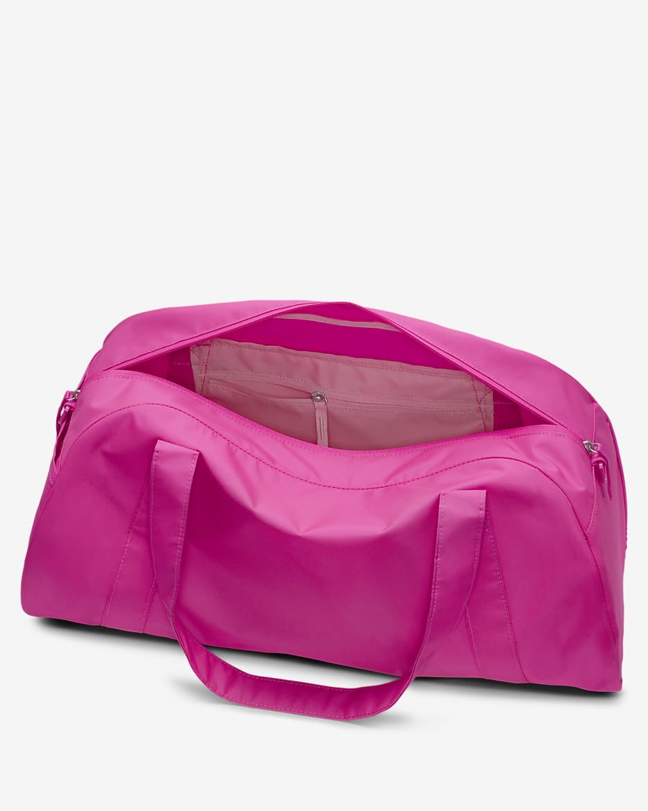 Nike Gym Club Duffel Bag (24L) - Laser Fuchsia/Laser Fuchsia/Medium Soft Pink