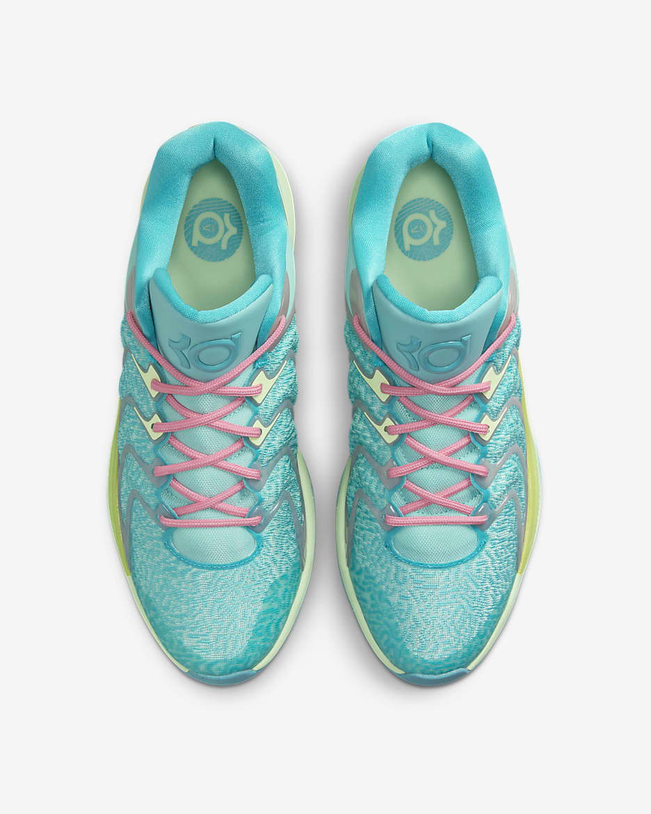 KD17 x Jonquel Jones basketsko - Dusty Cactus/Green Frost/Coral Chalk/Vapor Green