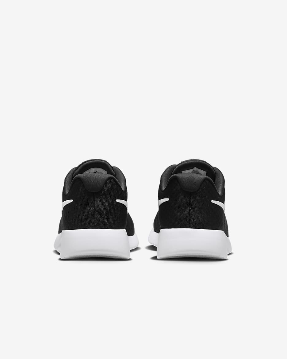 Nike Tanjun EasyOn Older Kids' Shoes - Black/White/White