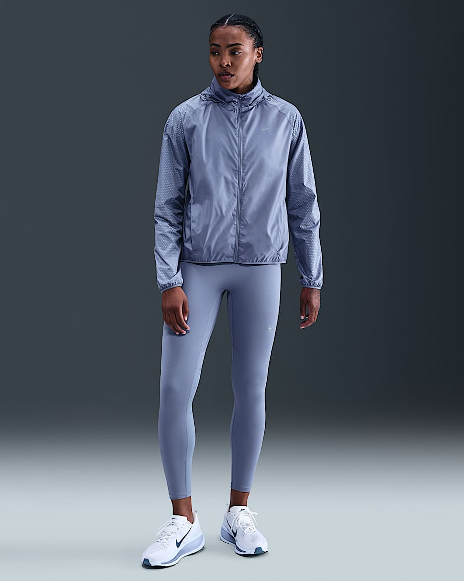 Nike Tempo Flash 7/8-hardlooplegging met hoge taille voor dames - World Indigo