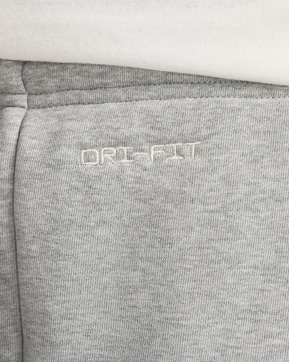 Pants de básquetbol Dri-FIT para hombre Nike Standard Issue - Gris oscuro jaspeado/Marfil pálido