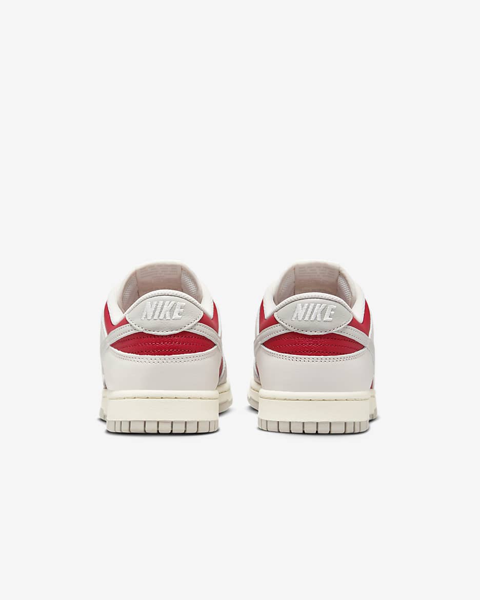 Nike Dunk Low Retro Shoes - Phantom/Gym Red/Pale Ivory/Light Iron Ore