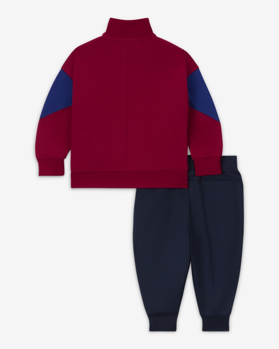 F.C. Barcelona Strike Baby Nike Football Tracksuit - Noble Red/Deep Royal Blue/Obsidian/Club Gold