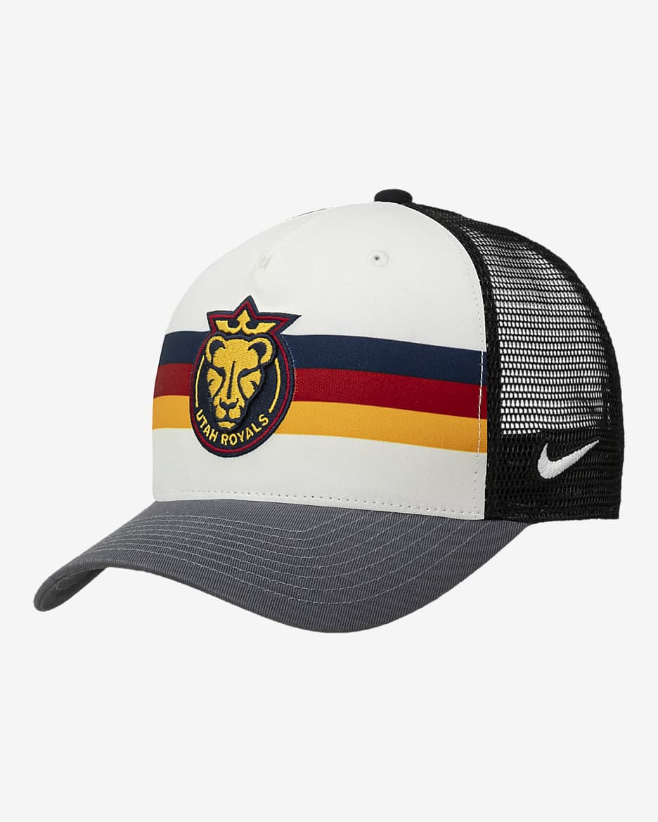 Gorra de rejilla Nike NWSL Utah Royals FC - Negro