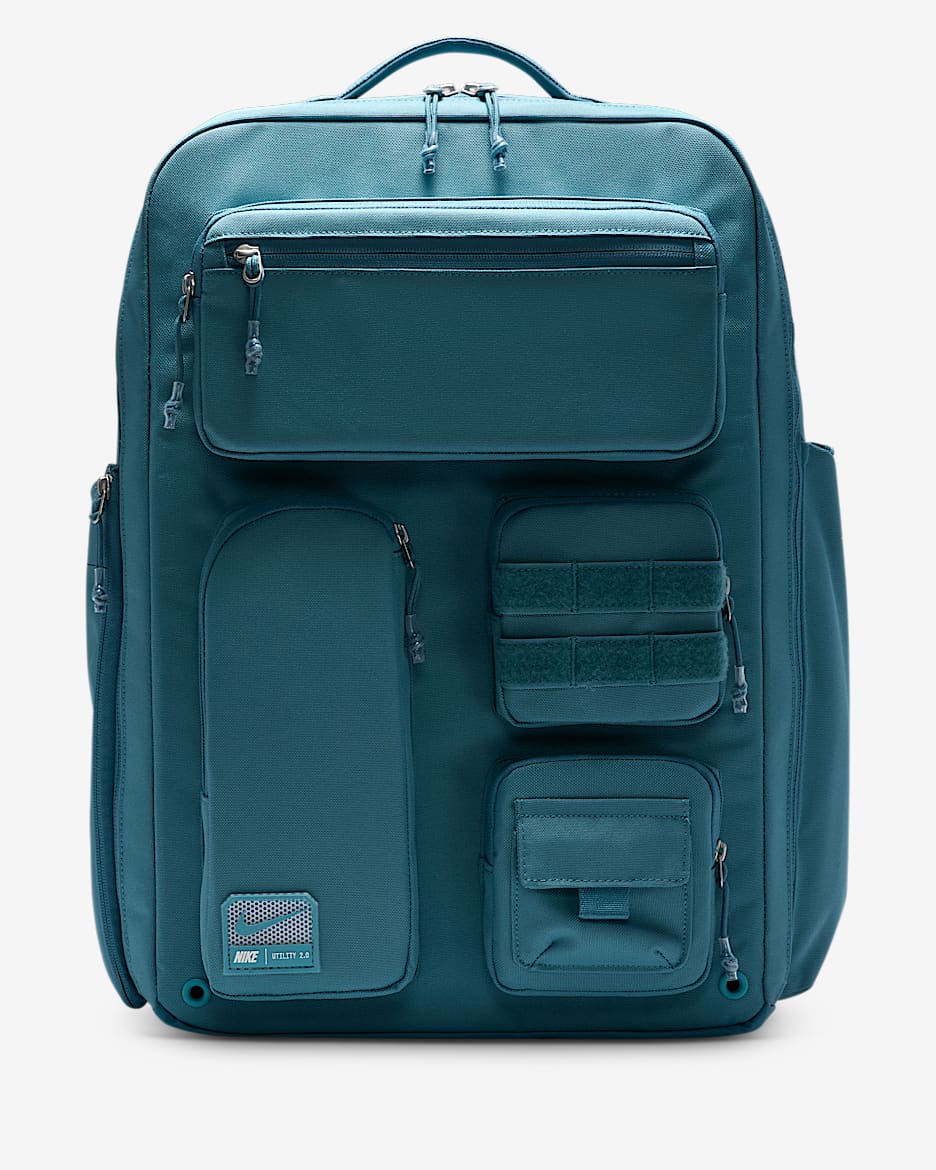 Nike Utility Elite Backpack (37L) - Smoky Blue/Smoky Blue/Denim Turquoise