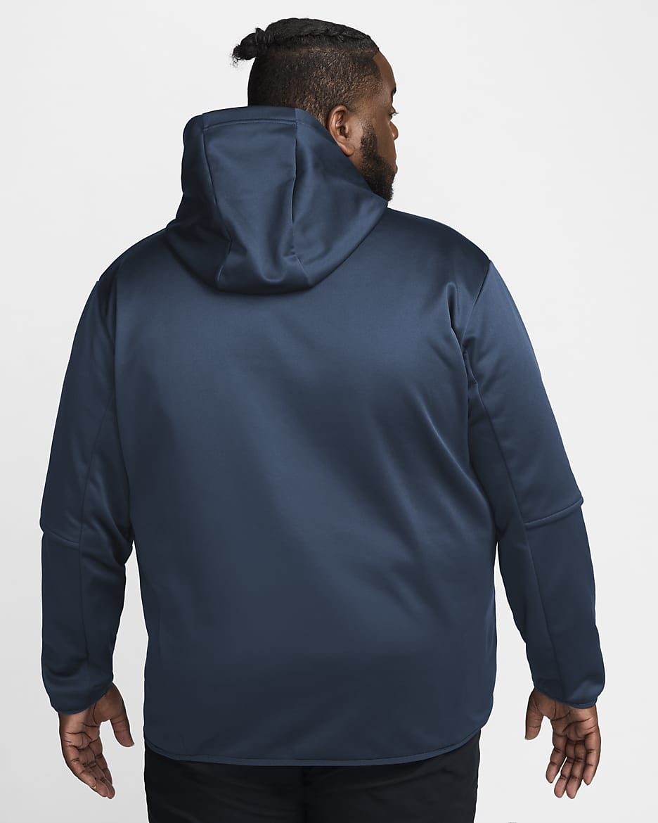 Nike Golf Club Men's Golf Hoodie - Armoury Navy/Armoury Navy/Armoury Navy/White