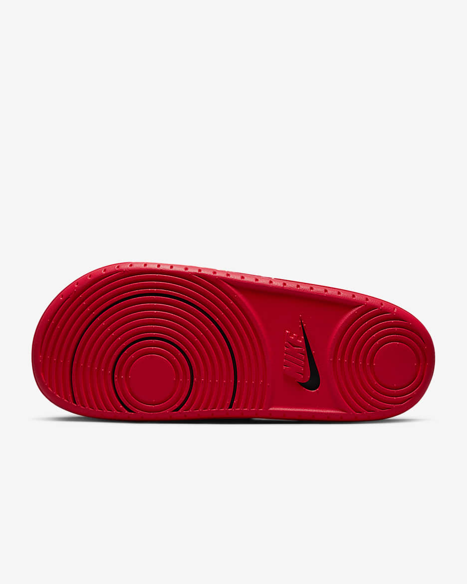 Chancla Nike Offcourt (MLB Los Angeles Angels) - Negro/Rojo deportivo/Blanco