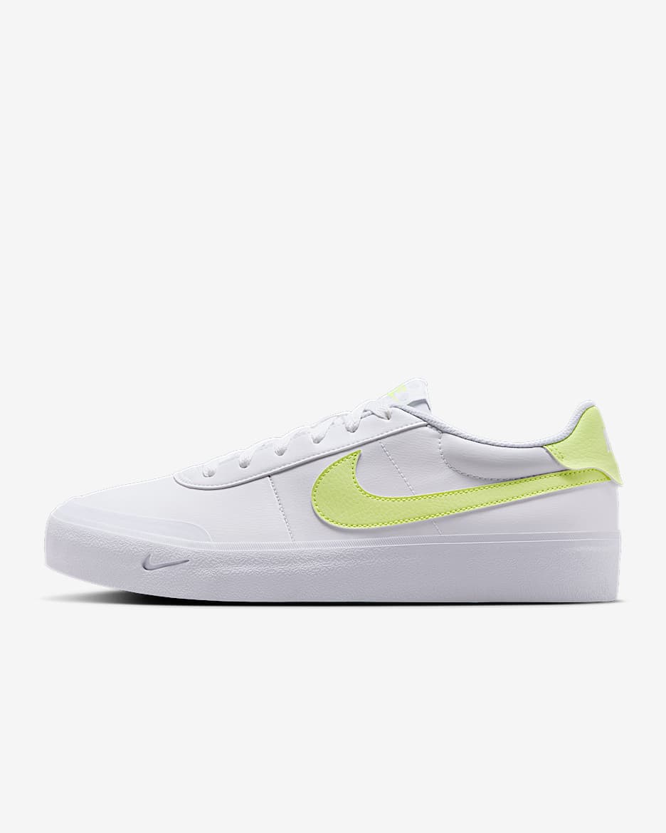 Nike Court Shot Men's Shoes - White/Light Lemon Twist