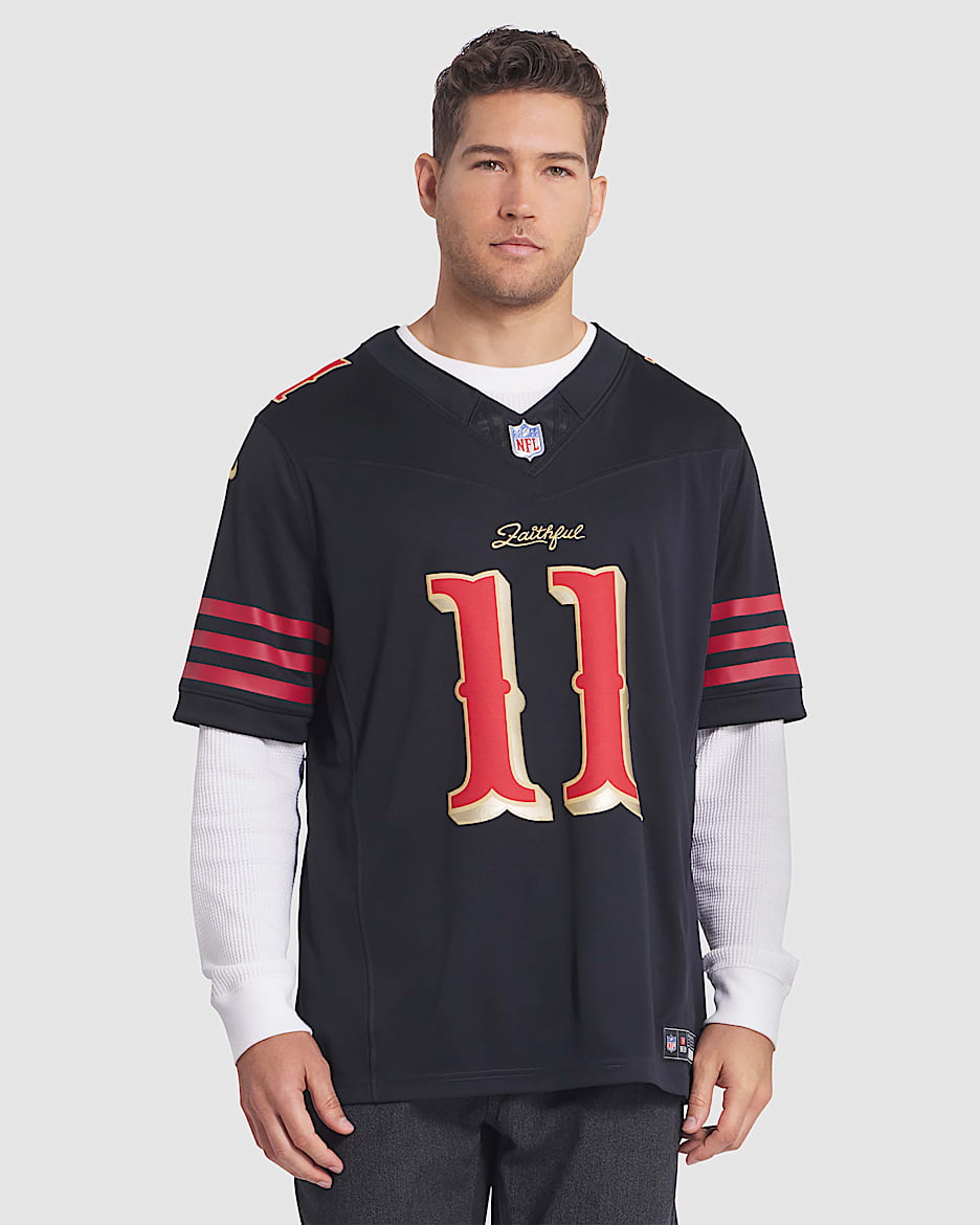 Brandon Aiyuk San Francisco 49ers Rivalries Collection Men's Nike Dri-FIT NFL Limited Jersey - Black