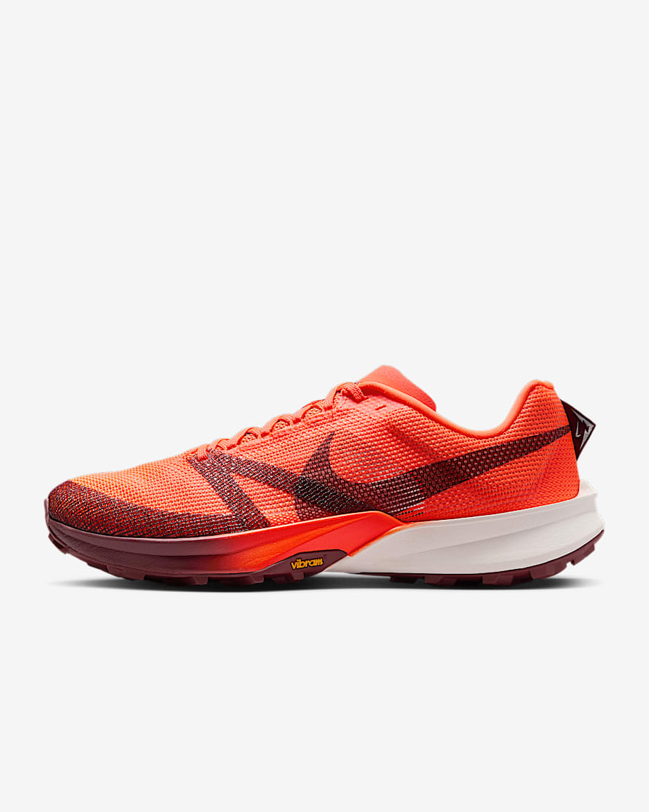 Nike Kiger 10 Men's Trail Running Shoes - Hyper Crimson/Sail/Silt Red/Dark Team Red
