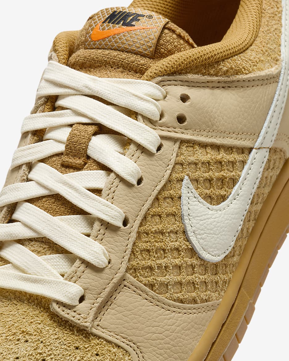 Nike Dunk Low Retro Men's Shoes - Wheat/Sesame/Black/Coconut Milk