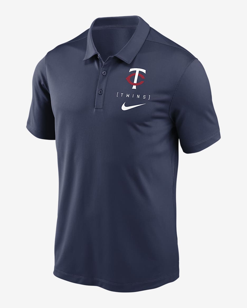 Minnesota Twins Franchise Logo Men's Nike Dri-FIT MLB Polo - Navy