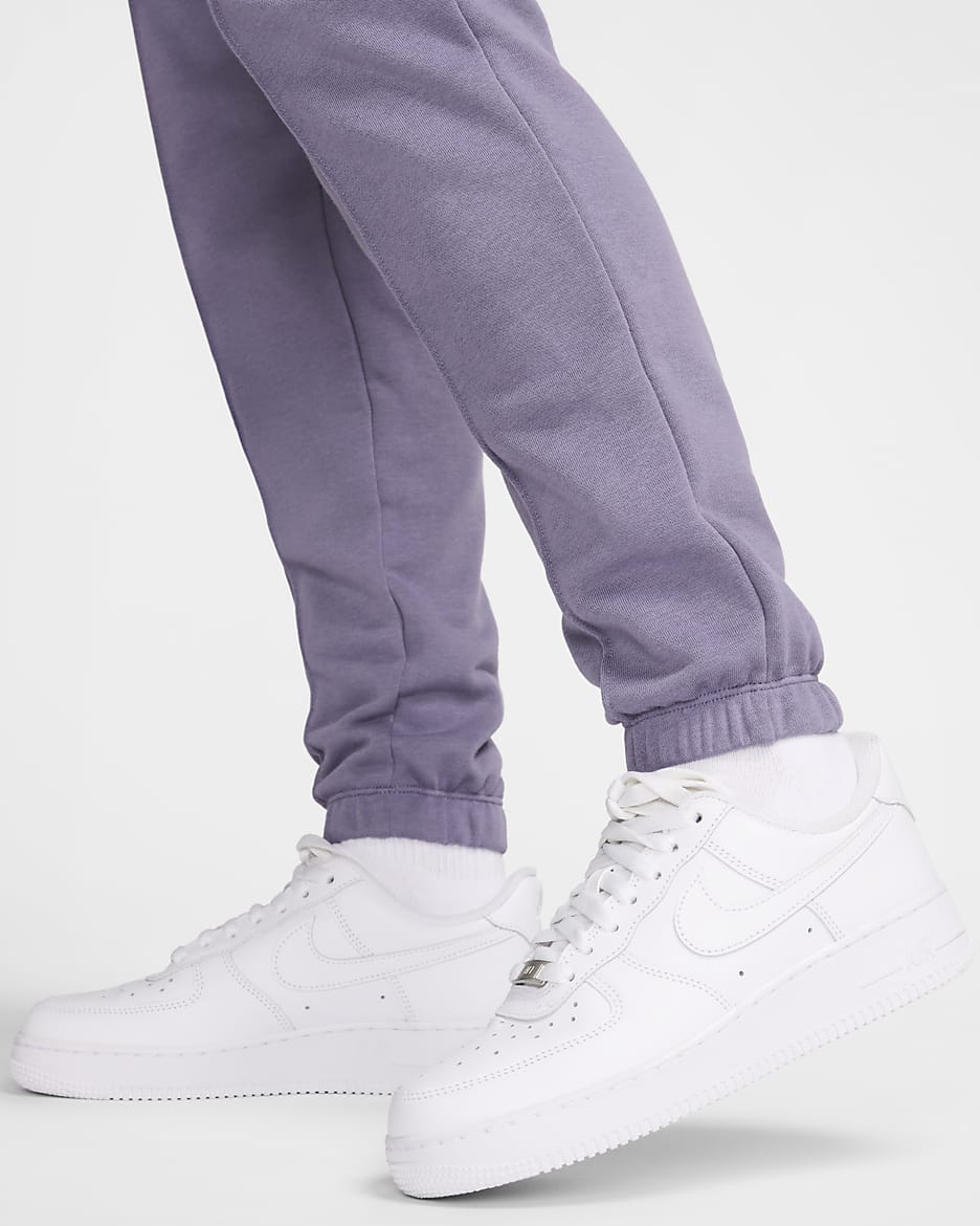 Pantaloni tuta slim fit in French Terry a vita alta Nike Sportswear Chill Terry – Donna - Daybreak/Nero