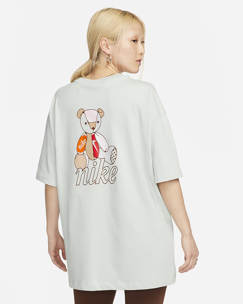 Nike Sportswear Women's T-Shirt - Light Silver