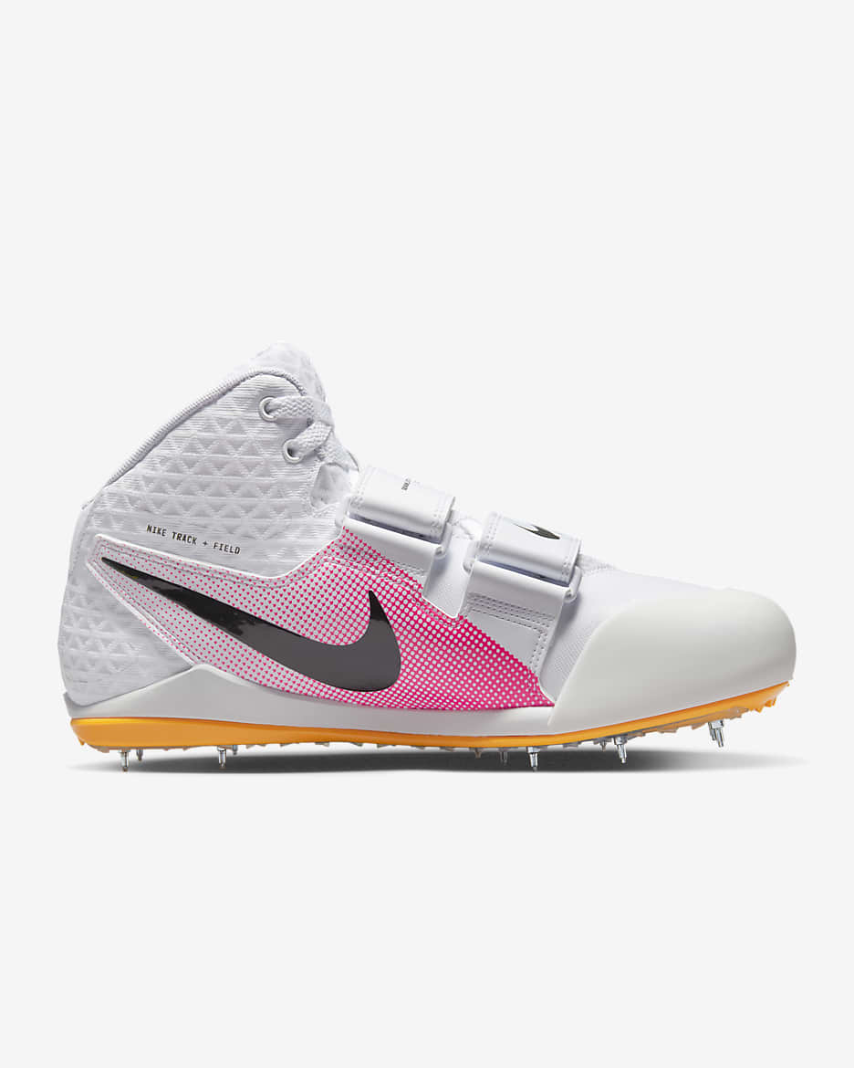 Nike Zoom Javelin Elite 3 Track & Field Throwing Spikes - White/Laser Orange/Hyper Pink/Black