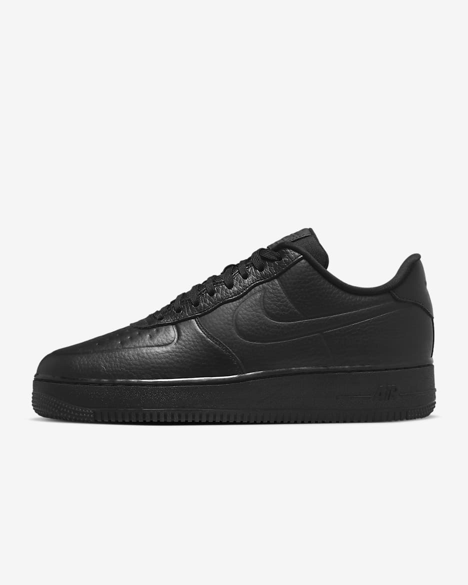 Nike Air Force 1 '07 Pro-Tech Men's Winterized Shoes - Black/Clear/Black