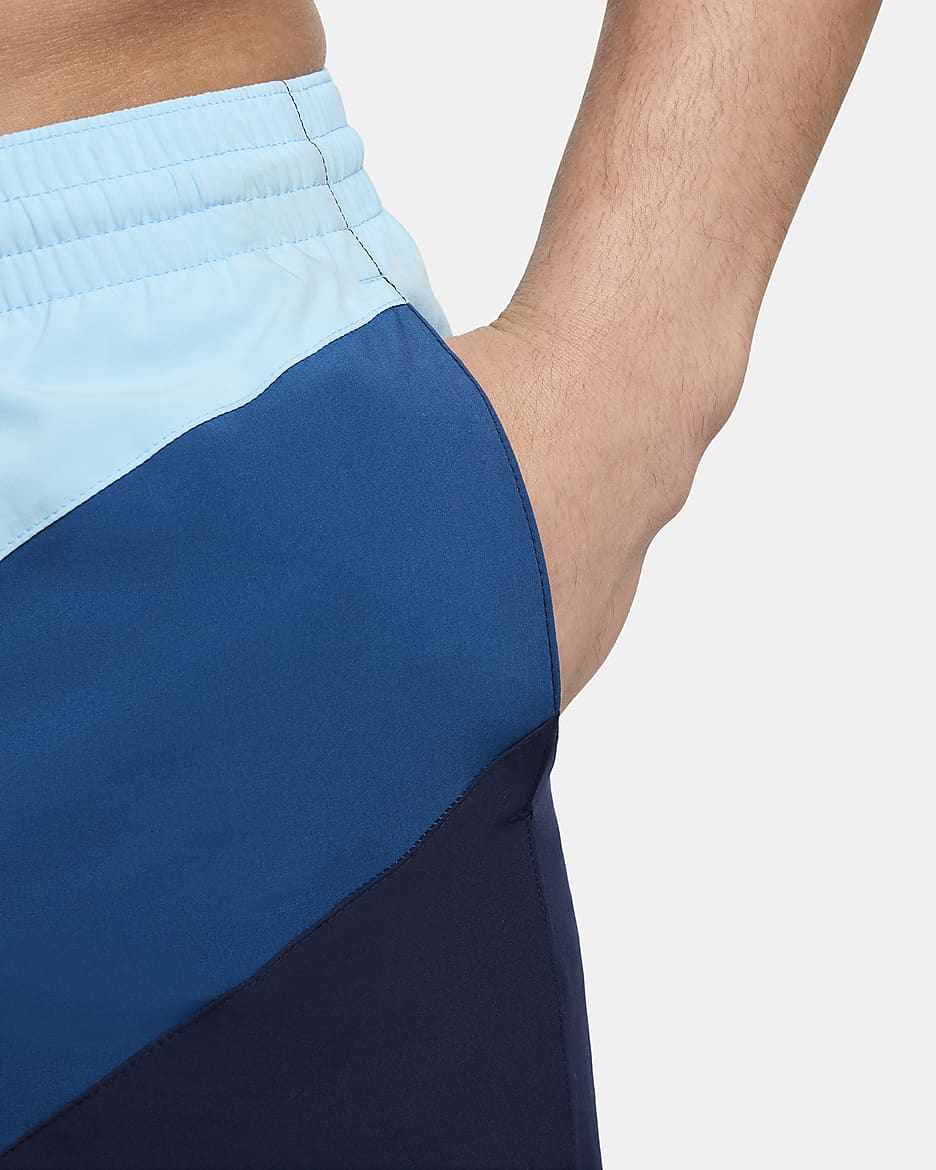 Shorts de voleibol de 13 cm para hombre Natación Nike - Azul acuario