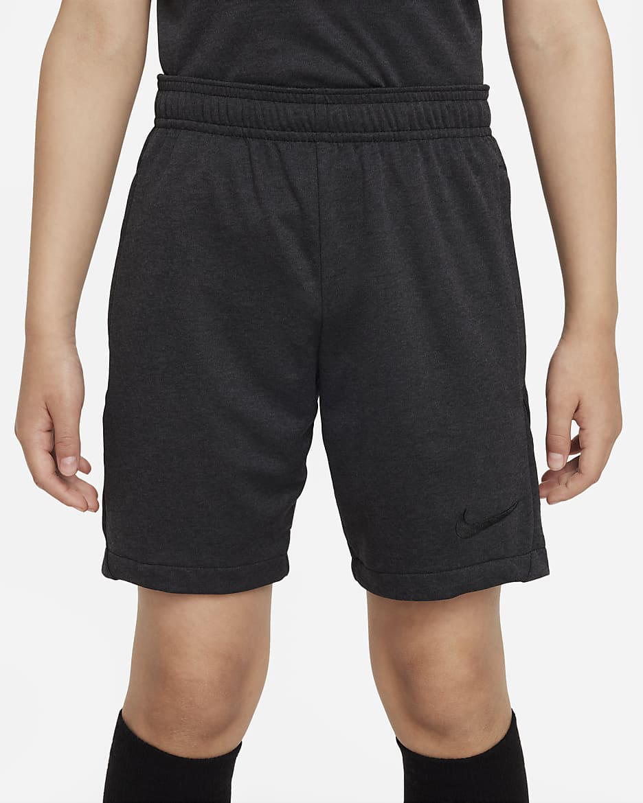 Nike Dri-FIT Academy Older Kids' Football Shorts - Black/Black