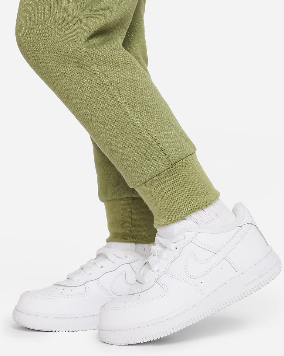 Pants de tejido Fleece moteado para niños pequeños Nike - Caimán