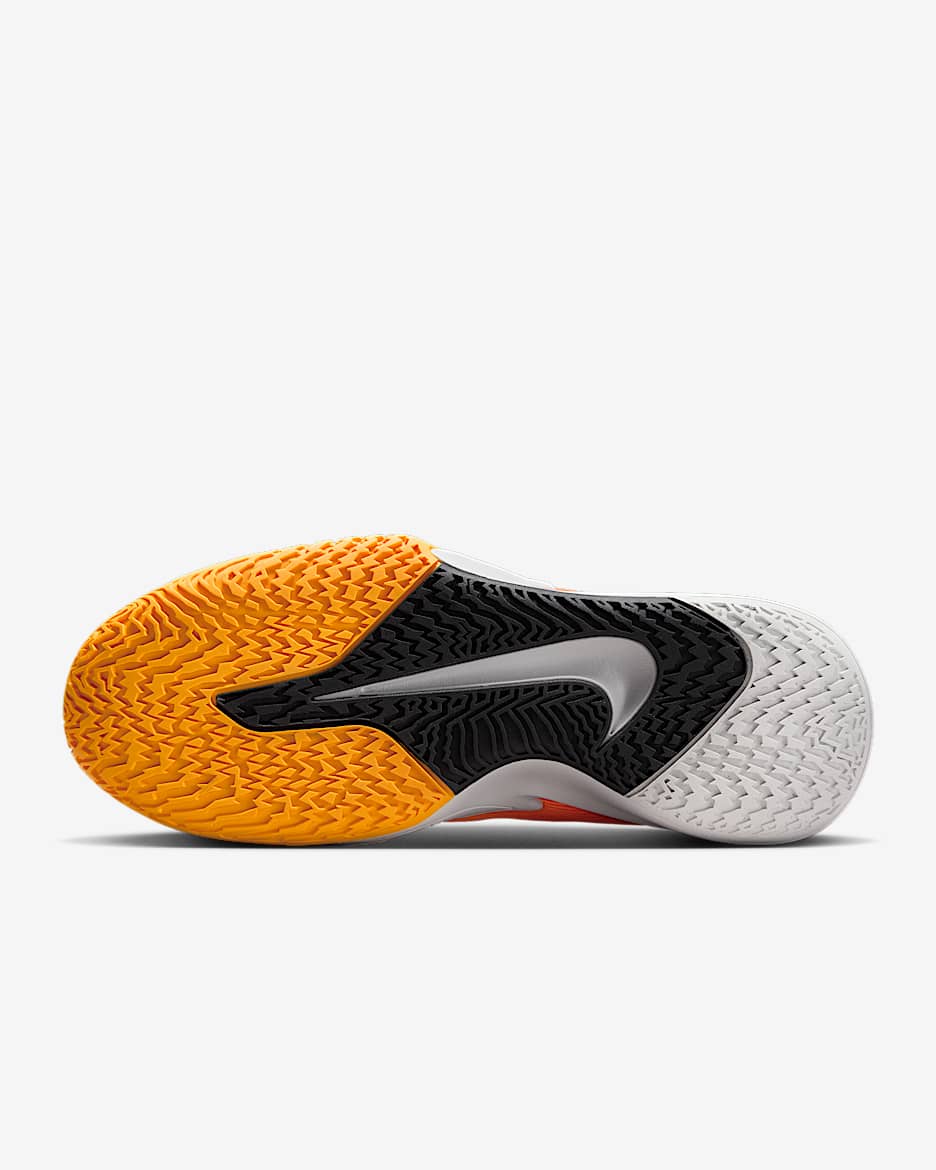 Nike Precision 7 Basketballschuh für Herren - Total Orange/Laser Orange/Photon Dust/Schwarz