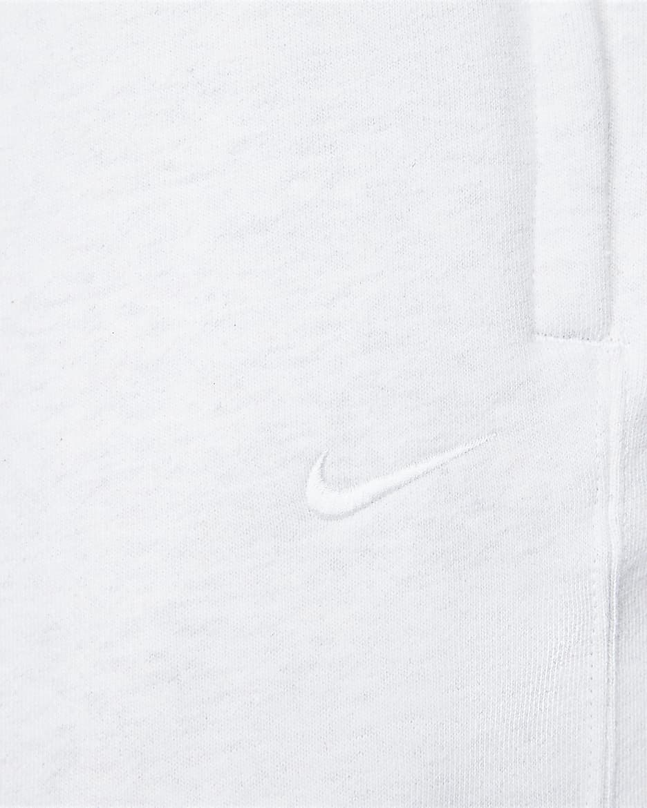 Nike Solo Swoosh fleecebukse til dame - Birch Heather