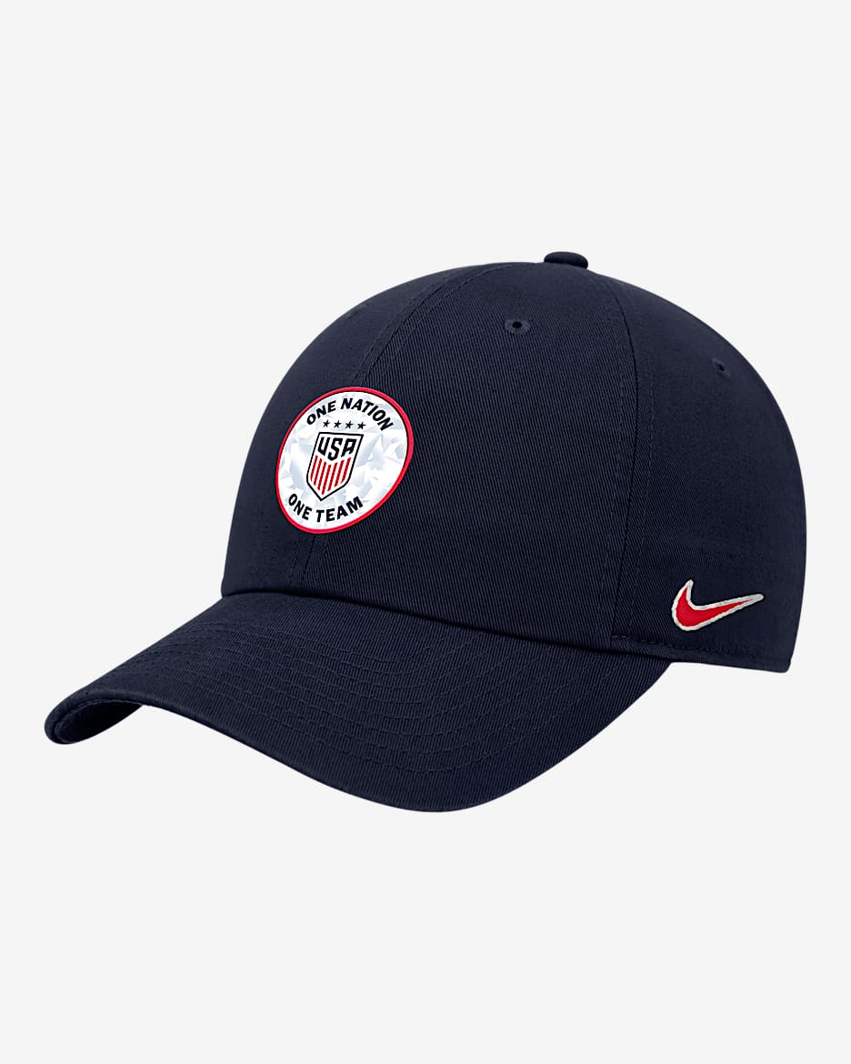 Gorra de fútbol Nike ajustable USWNT Club - Azul marino