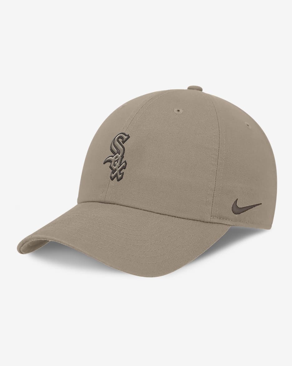 Chicago White Sox Statement Club Men's Nike MLB Adjustable Hat - Khaki