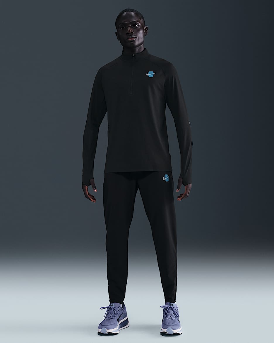 Nike Stride Men's Dri-FIT Woven Running Trousers - Black