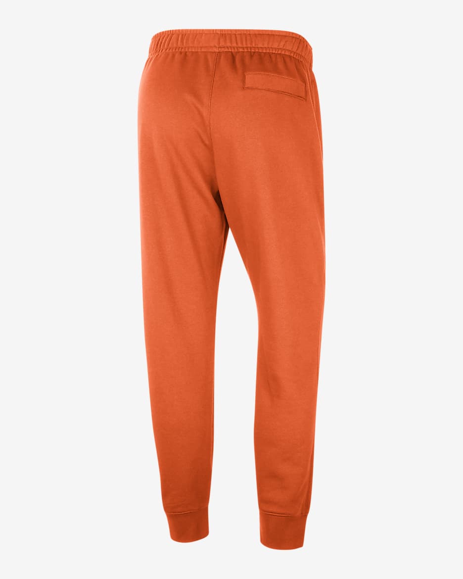 New York Knicks Club Courtside Men's Nike NBA Joggers - Brilliant Orange