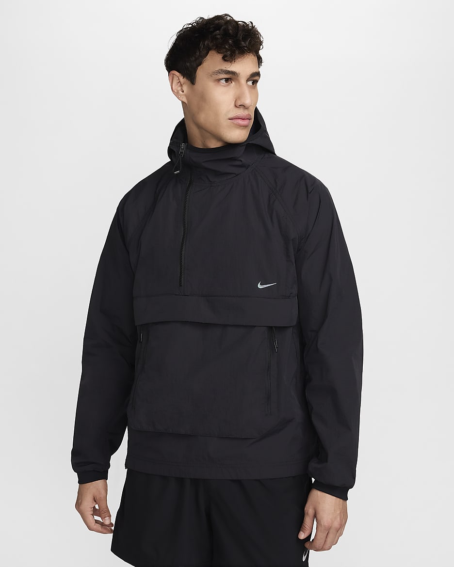 Nike A.P.S. Chaqueta ligera y versátil y Repel UV - Hombre - Negro/Negro/Negro