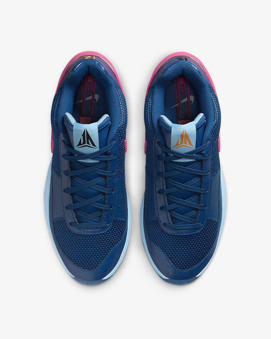 Ja 1 "NYx NY" Basketball Shoes - Court Blue/Aquarius Blue/Black/Hyper Pink