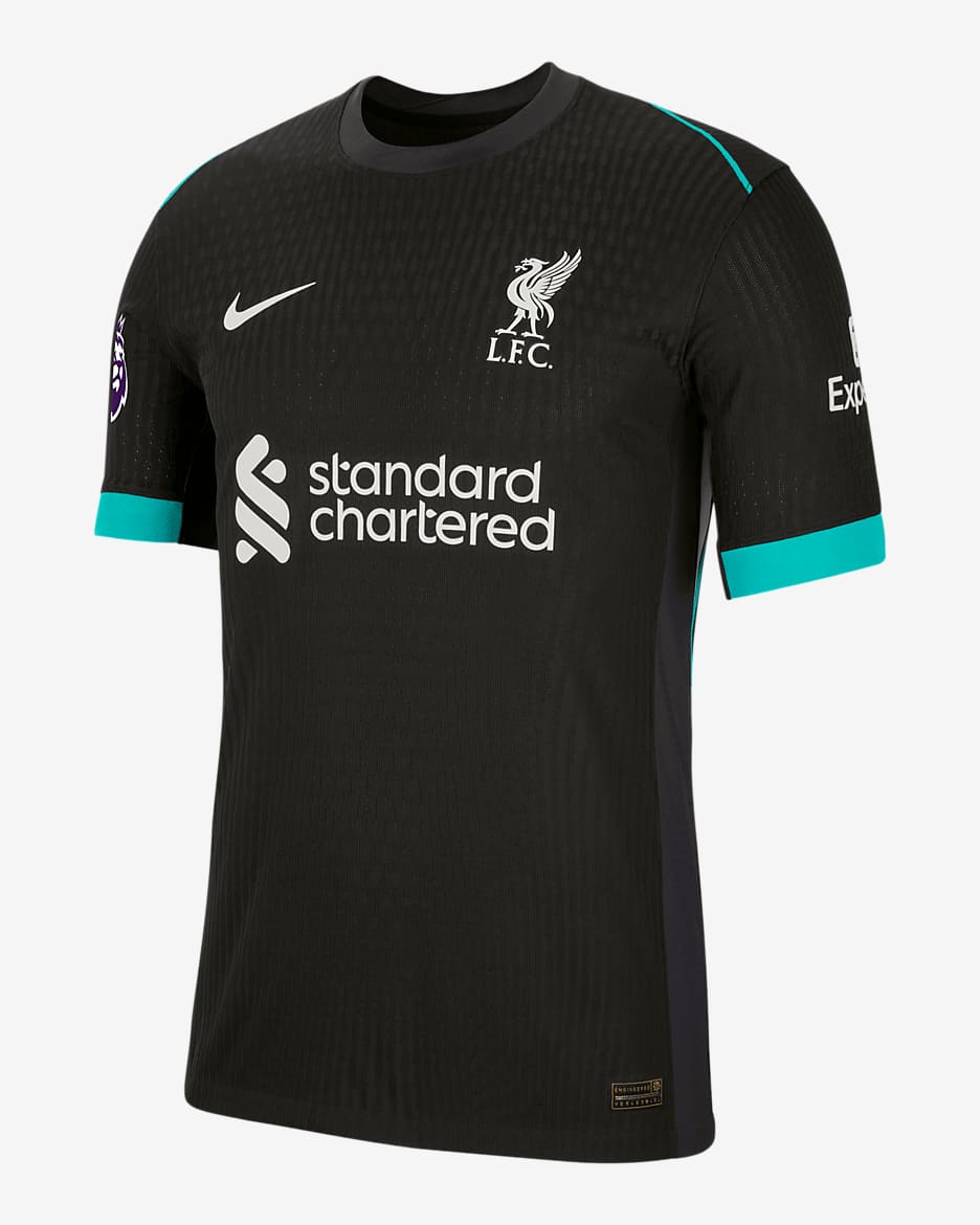 Virgil van Dijk Liverpool 2024/25 Match Away Men's Nike Dri-FIT ADV Soccer Jersey - Forest Green