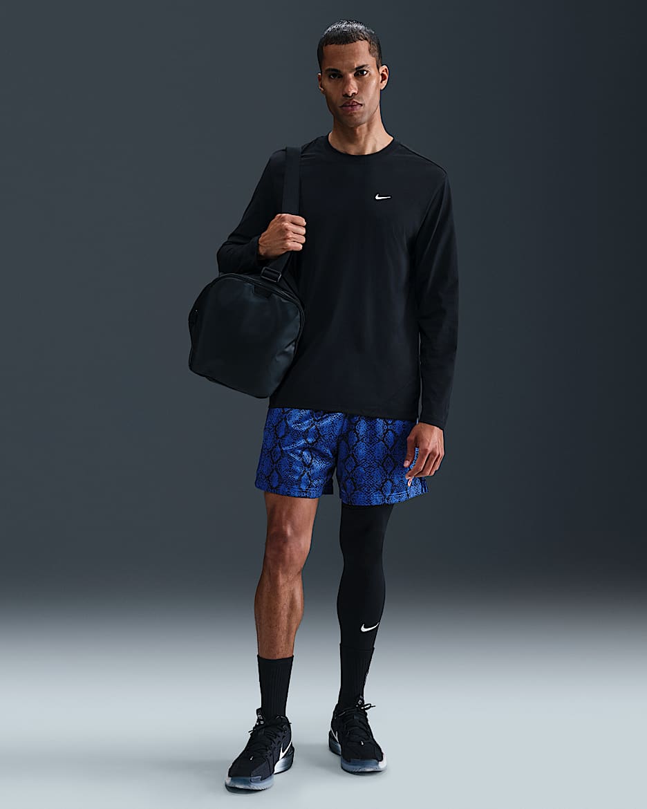 Nike Men's 5" Basketball Mesh Shorts - Game Royal/White/Cosmic Clay