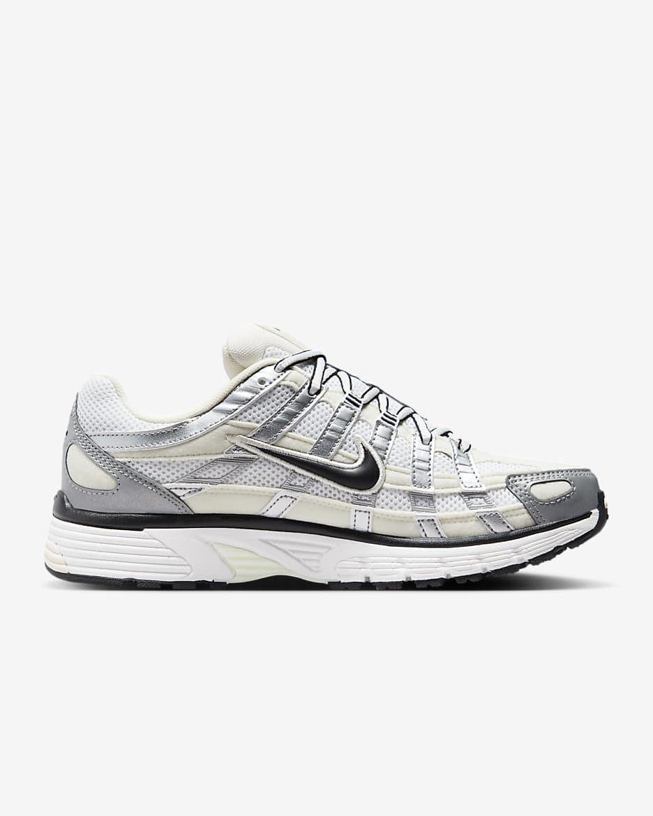 Chaussure Nike P-6000 - Coconut Milk/Summit White/Metallic Silver/Noir