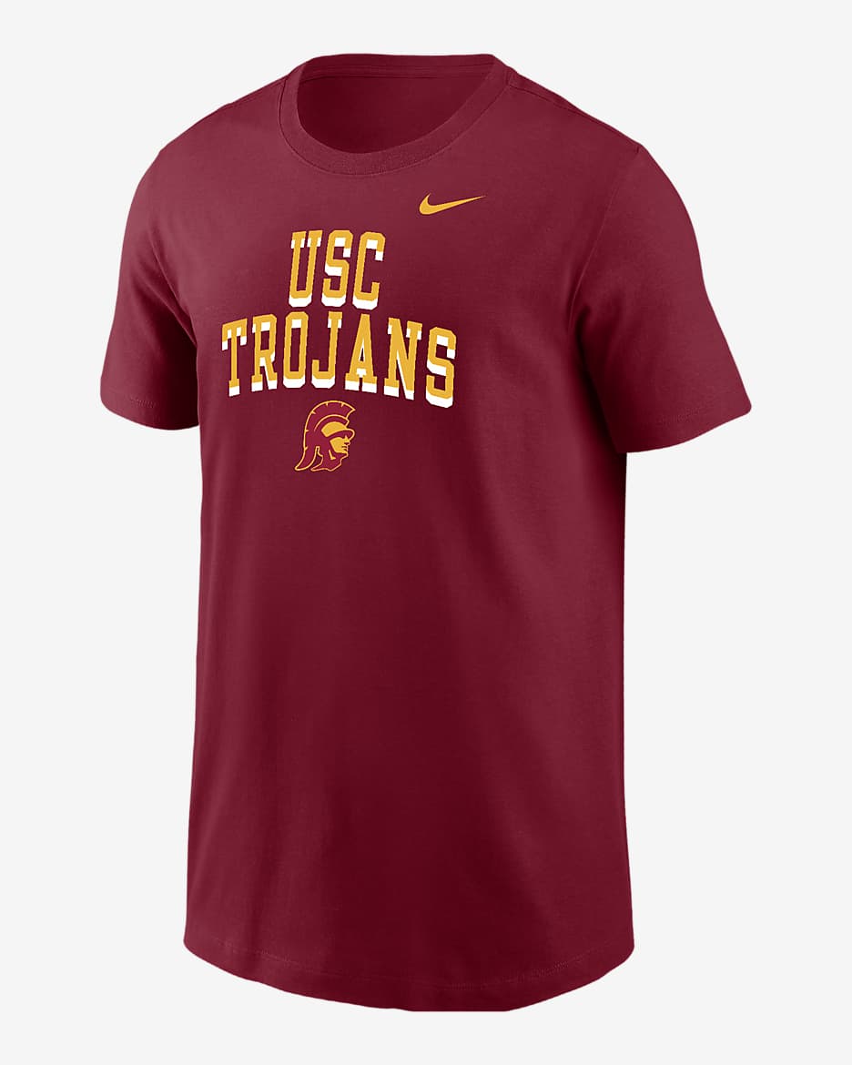 USC Big Kids' (Boys') Nike College T-Shirt - Team Crimson