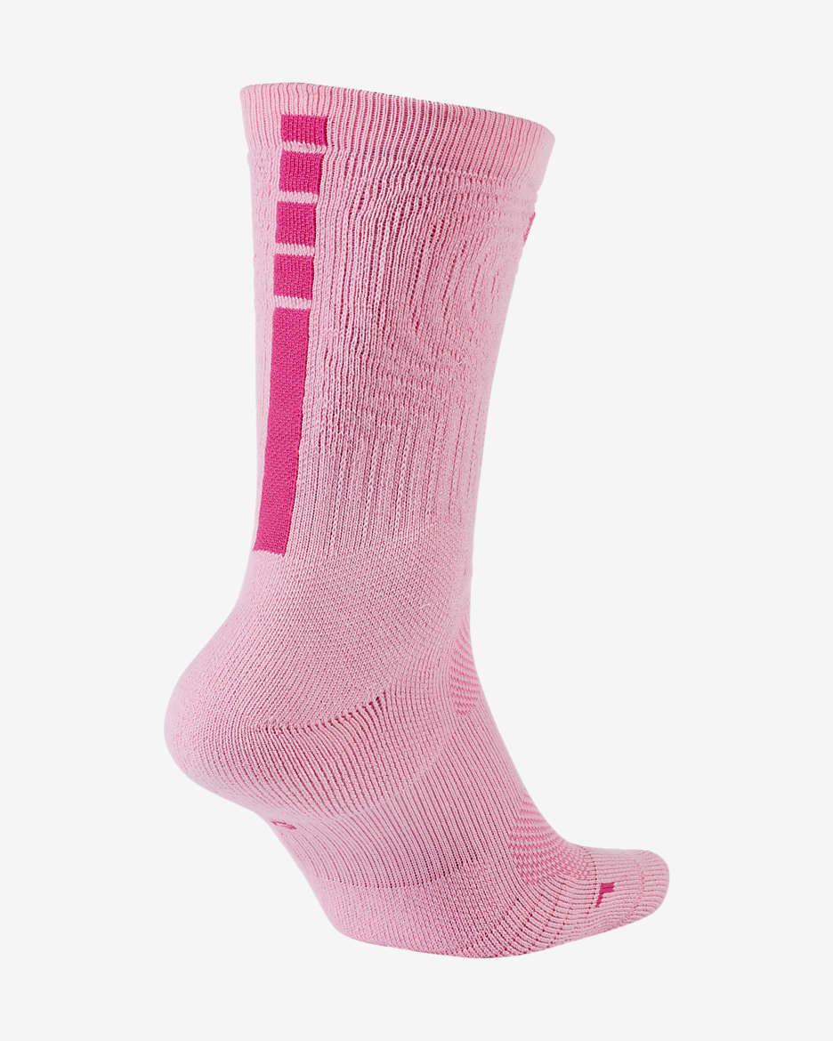 pink elite socks