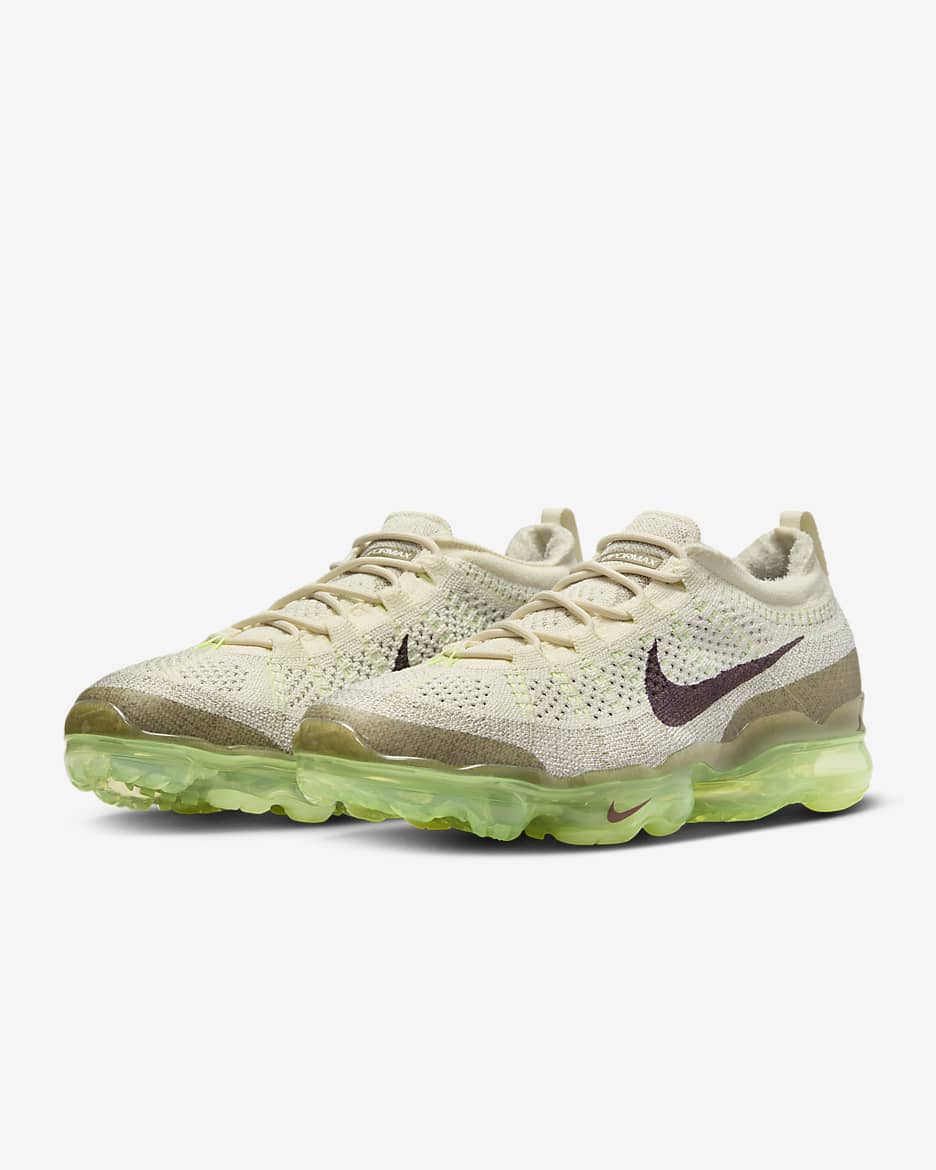 Nike Air VaporMax 2023 Flyknit Men's Shoes - Coconut Milk/Neutral Olive/Coconut Milk/Earth